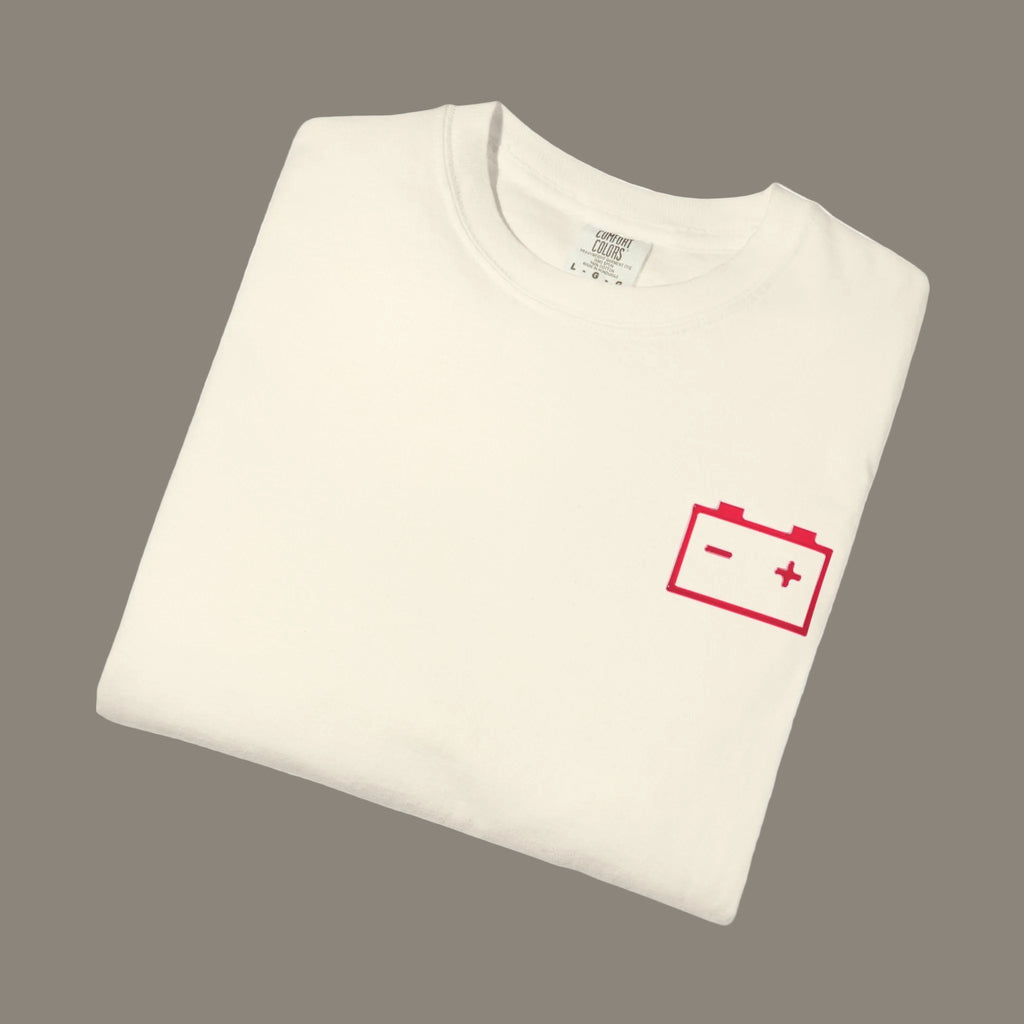 Drained Battery Tee