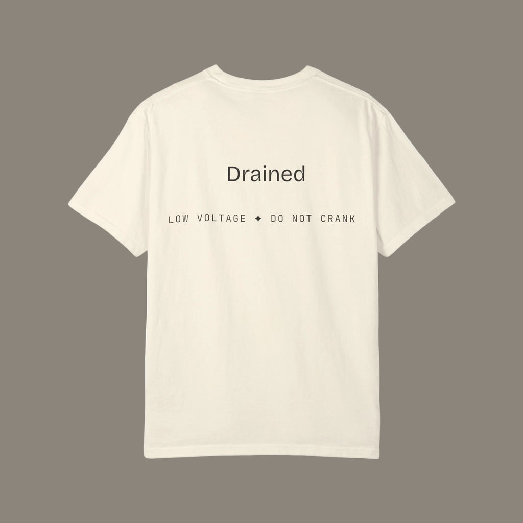 Drained Battery Tee