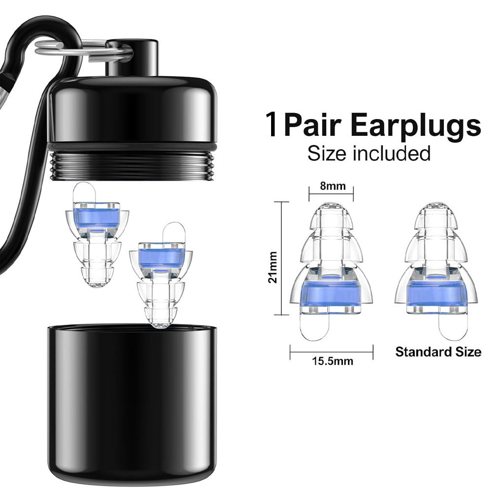 Keychain Ear Plugs (Reusable)